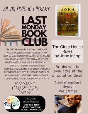 Last Monday Book Clu